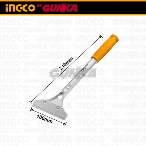 Metal Scrapper (310 mm) INGCO  Pembersih Algae Kaca Aquarium