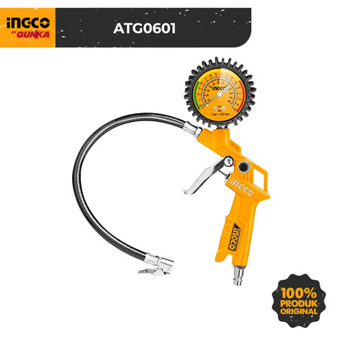 Air Tire Inflating Gun INGCO ATG0601 Isi/Ukur/Buang Tekanan Angin Ban