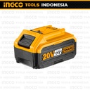 Baterai P20S (4.0 Ah) Power Tools INGCO FBLI2002 - 20V Li-Ion Battery