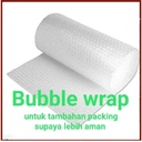BUBBLE WRAP TAMBAHAN PACKING UNTUK TRANSAKSI DI ATAS RP 100.000