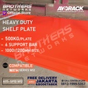 AYORACK AI15-SP10 W12 HEAVY DUTY RACK SHELF PLATE 500KG - SHELVING AMBALAN RAK GUDANG BESI 100CM LEBAR 120CM
