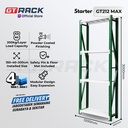 RAK GUDANG BESI GT RACK GT212 MAX – WAREHOUSE RACK 200KG TINGGI 4 SUSUN 3 METER LEBAR 40CM PANJANG 1.2M