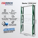 RAK GUDANG BESI GT RACK GT215 MAX 4 SUSUN 3 METER - WAREHOUSE RACK KAPASITAS 200KG  LEBAR 40CM PANJANG 1.5 METER