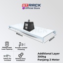 LAYER L3020 300KG PANJANG 2 METER AYORACK EXTRA RACK AMBALAN RAK GUDANG BESI