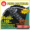 Pinus Plastik Polymailer 35 x 50CM isi 100pcs Olshop Packing +Perekat