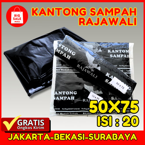 Kantong Plastik Sampah 50 x 60cm isi 100 lembar Plastik Packing