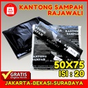 Kantong Plastik Sampah 50 x 60cm isi 100 lembar Plastik Packing