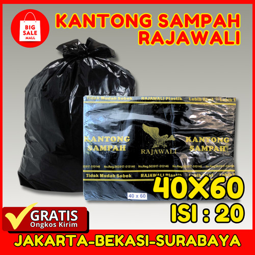 Kantong Plastik Sampah 40 x 60cm isi 100 lembar Plastik Packing