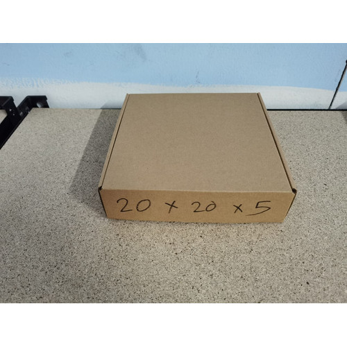 Kardus Diecut Pizza Polos - 20x20x5 TERMURAH