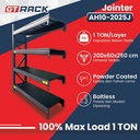 RAK BESI 1 TON 4 SUSUN 2.5 METER - AYORACK RACK GUDANG AH10-2025 TINGKAT RAK DISPLAY TOKO FURNITURE