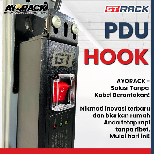 EXTRA ACCESSORIES RAK GUDANG AYORACK PDU HOOK - GANTUNGAN COLOKAN LISTRIK WAREHOUSE RACK