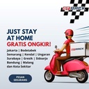 RAK BESI 300KG 4 TINGKAT 2 METER RACK GUDANG SUSUN KOSMETIK SPAREPART