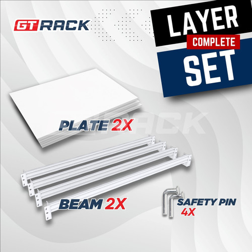 LAYER RAK GUDANG BESI GT RACK L215 - AMBALAN GT215 SERIES EXTRA SHELF
