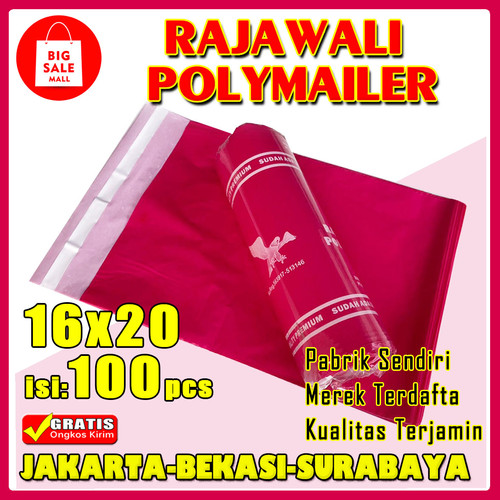 Plastik Packing Polymailer /Rajawali Permium/Pinus ekonomis/warna/lem