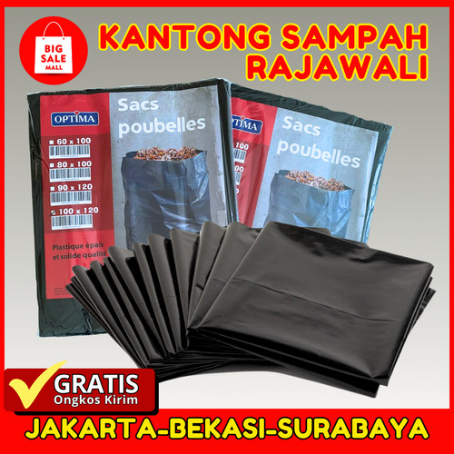 Kantong Plastik Sampah 100 x 120cm isi 10 lembar Packing Trash bag