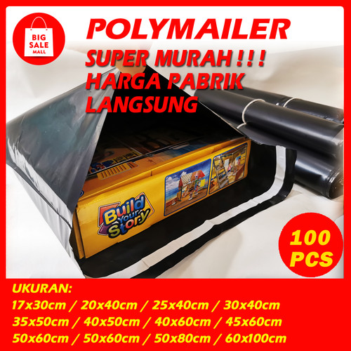 Plastik Polymailer RAJAWALI 40 x 60cm isi 100pcs Packing Online Shop