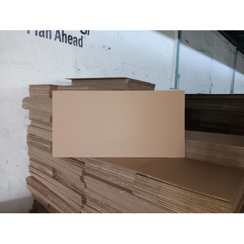 KARDUS LEMBARAN (100 x 50) DOUBLE WALL CORRUGATED SHEET BARU