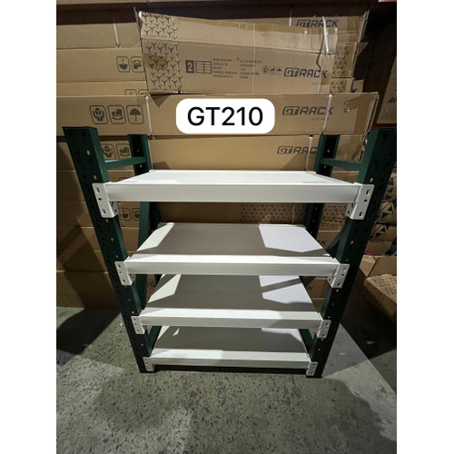 RAK GUDANG BESI GT RACK GT210 PRO – WAREHOUSE RACK 200KG TINGGI 4 SUSUN 2.5 METER LEBAR 40CM PANJANG 1M