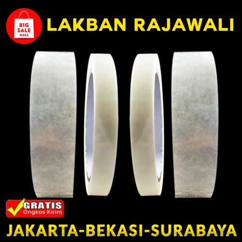 Lakban Isolasi Bening 12mm 24mm 75 yard