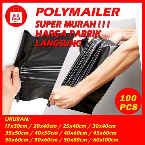 Plastik Polymailer RAJAWALI 40 x 60cm isi 100pcs Packing Online Shop