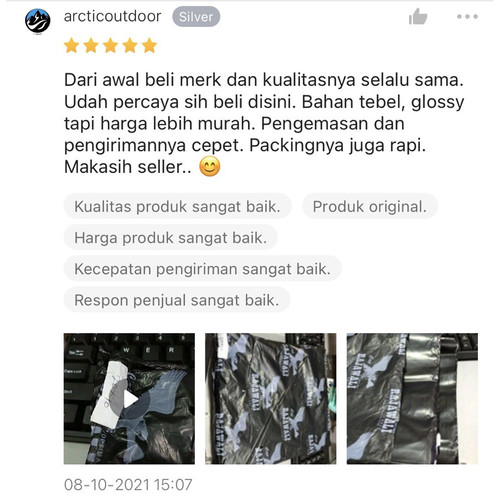 Plastik Polymailer 40 x 50CM isi 100pcs RAJAWALI Olshop Tebal +Perekat