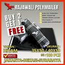 PROMO BELI 2 FREE 1-Plastik Polymailer Warna uk/17/20/35/40 isi100pcs Plastik Packing Online Shop Packing Perekat lem Tebal RAJAWALI