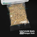 (PACK) VACUUM BAG 14x22cm Plastik Vakum POLOS EMBOSS Vacum Sealer Makanan DELKOCHOICE