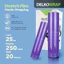 Stretch Film DARK PURPLE Plastik Wrapping UNGU Pembungkus Barang DELKOWRAP / SATUAN