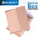 DIE CUT BOX Kardus Kotak Packaging Pizza Hampers Packing Barang Corrugated Gift Box RUSFET