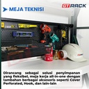 MEJA KERJA ALL IN ONE GT RACK / MEJA KANTOR / MEJA BELAJAR - 200KG 4 SUSUN LEBAR 40CM