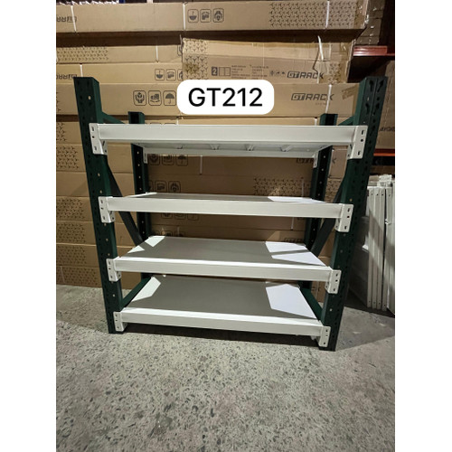 RAK GUDANG BESI GT RACK GT212 PRO – WAREHOUSE RACK 200KG TINGGI 4 SUSUN 2.5 METER LEBAR 40CM PANJANG 1.2M