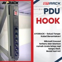 EXTRA ACCESSORIES RAK GUDANG AYORACK PDU HOOK - GANTUNGAN COLOKAN LISTRIK WAREHOUSE RACK
