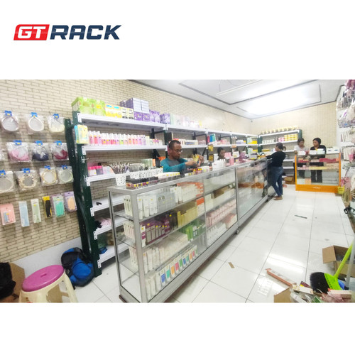 RAK GUDANG BESI GT RACK GT215 MAX 4 SUSUN 3 METER - WAREHOUSE RACK KAPASITAS 200KG  LEBAR 40CM PANJANG 1.5 METER
