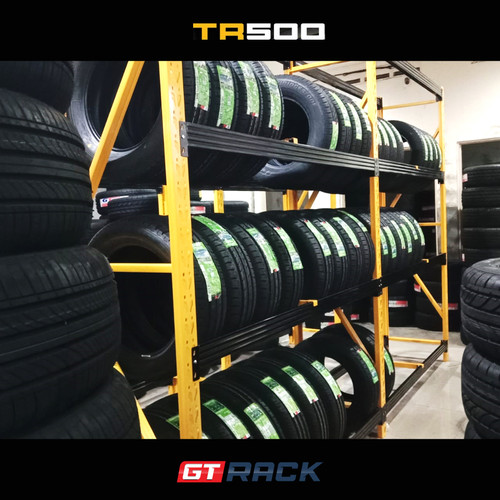 RAK BAN MOBIL GT RACK TR500 TIRE RACKING DISPLAY RODA SUSUN 4 TINGKAT