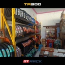 RAK BAN MOTOR GT RACK TR300 TIRE RACKING DISPLAY RODA SUSUN 4 TINGKAT