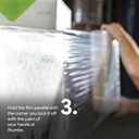 Stretch Film 50cm x 250m Plastik Wrapping Wraping Pembungkus Barang DELKOWRAP / SATUAN