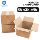 KARDUS PACKING Single Wall Cardboard Karton Carton Box Dus Kotak Packaging Polos Tebal RUSFET