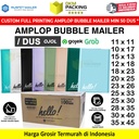 Amplop Bubble Mailer Wrap Envelope Rusfet Premium Termurah / DUS OJOL