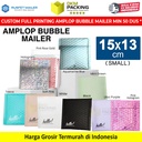 Amplop Bubble Wrap Security Mailer Envelope Bag 15x13cm RUSFET /SATUAN