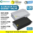 Kantong Alumunium Bag Gusset Valve Kemasan Bubuk Delkochoice