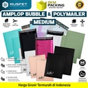 Kemasan Packing Amplop Poly Bubble Mailer / Polymailer MEDIUM RUSFET