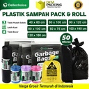 Kantong Plastik Sampah Jumbo Tebal Premium Trashbag Delkochoice 60x100