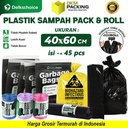 Kantong Plastik Sampah Jumbo Tebal Trash Bag Premium Delkochoice 40x60