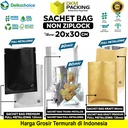 Sachet Bag Kemasan Bungkus Makanan FOODGRADE NON ZIP Delkochoice 20x30