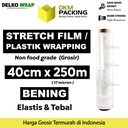 Plastik Wrapping Stretch Film 40cm x 250m BENING DELKOWRAP /SATUAN