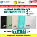 Amplop Bubble Mailer Bag 11x11cm Bubblewrap Polybubble Envelope RUSFET
