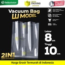 Plastik W SEAL 2in1 Vacuum Bag Kemasan Saus Sambal Kecap Saos Bumbu 8x10 DELKOCHOICE
