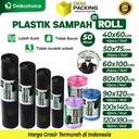 Kantong Plastik Sampah Roll Jumbo Tebal Premium Trash Bag Delkochoice