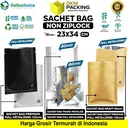 Sachet Bag Kemasan Bungkus Makanan FOODGRADE NON ZIP Delkochoice 23x34