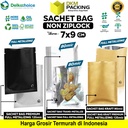 Sachet Bag Kemasan Bungkus Makanan FOODGRADE NON ZIP Delkochoice 7x9
